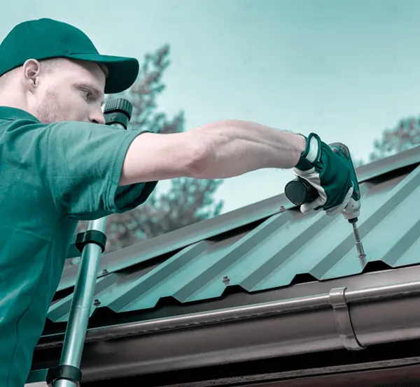 Instalação de telha sanduíche